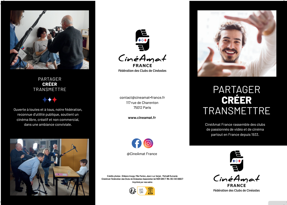 Nouveau flyer de CinéAmat